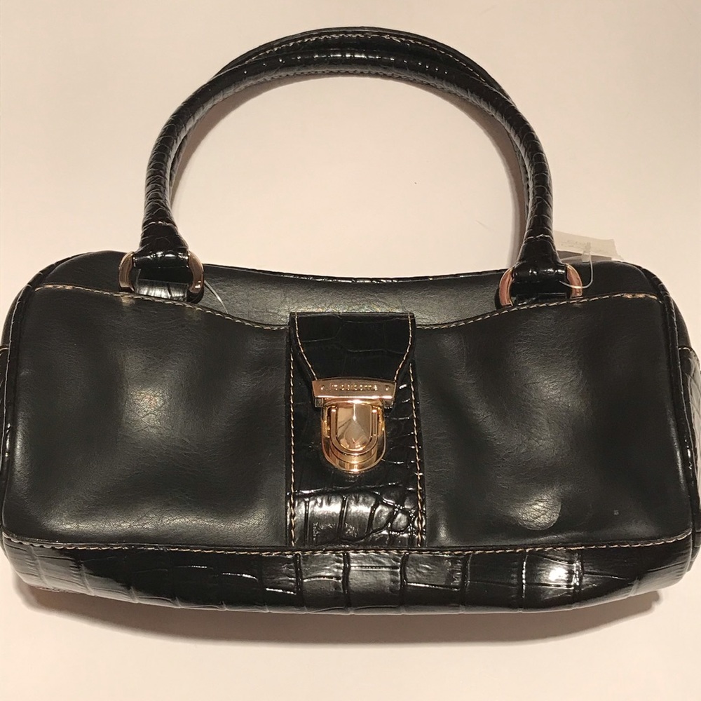 NWT LIZ CLAIBORNE PURSE HANDBAG CLUTCH SMALL BLACK - Picture 12 of 12